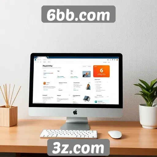 Navegação e usabilidade do site 6bb.com